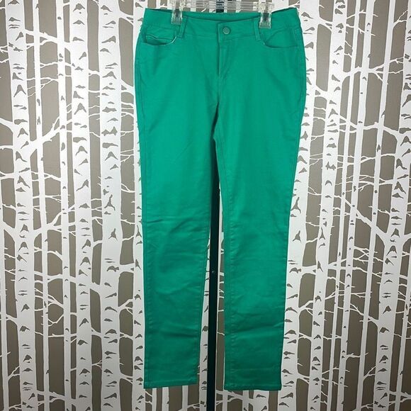 UNIQLO UJ Junior Skinny Jeans L Emerald Green - Picture 1 of 8